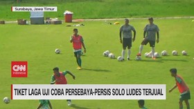 VIDEO: Tiket Laga Ujicoba Persebaya-Persis Solo Ludes Terjual