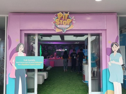 7 Potret Booth HaiBunda di Allo Bank Festival Hari Kedua, Hadiahnya Masih Banyak!