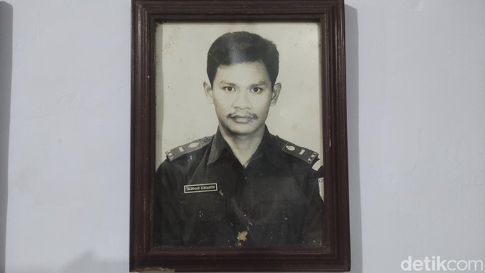 Foto Achmad Yurianto di rumah duka Kota Batu