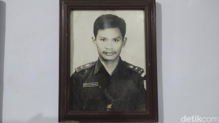 Foto Achmad Yurianto di rumah duka Kota Batu