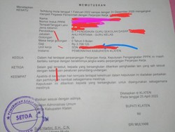 Nilai Gaji di SK PPPK Guru Klaten Ternyata Banyak yang Keliru, Kok Bisa?