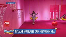 VIDEO: Instalasi Museum Es Krim Pertama di Asia