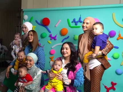 Seru! 7 Potret Suasana Photoshoot para Baby Viral, Ada Rayyanza hingga Baby Leslar Bun
