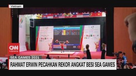 VIDEO: Rahmat Erwin Pecahkan Rekor Angkat Besi Sea Games
