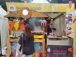 Ada Cumi-Gurita Bakar Ukuran Jumbo di Allo Fest, Berani Coba?