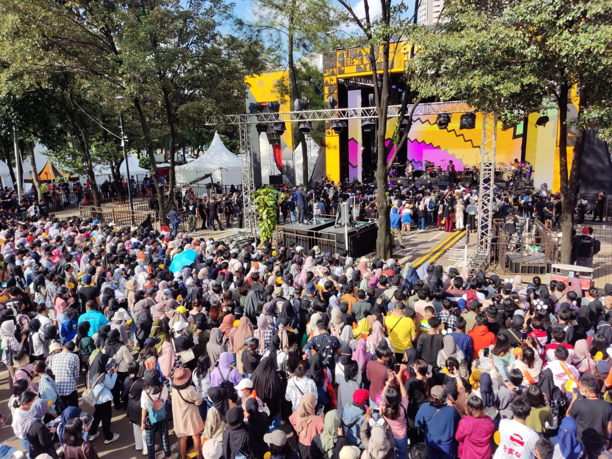 Suasana Allo Bank Festival Day 2