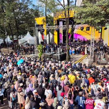 7 Potret Suasana & Antusiasme Para Penonton Allo Bank Fest Day 2
