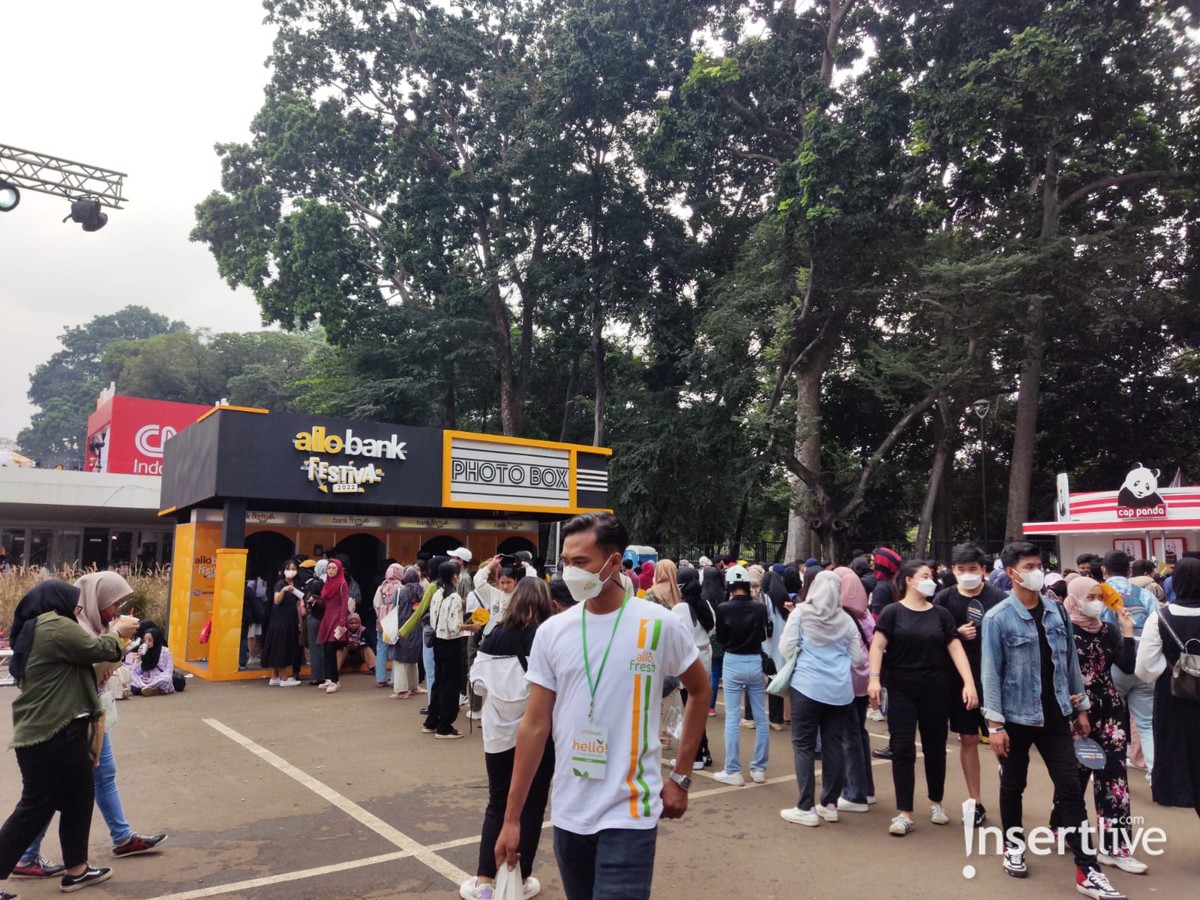 Suasana Allo Bank Festival Day 2