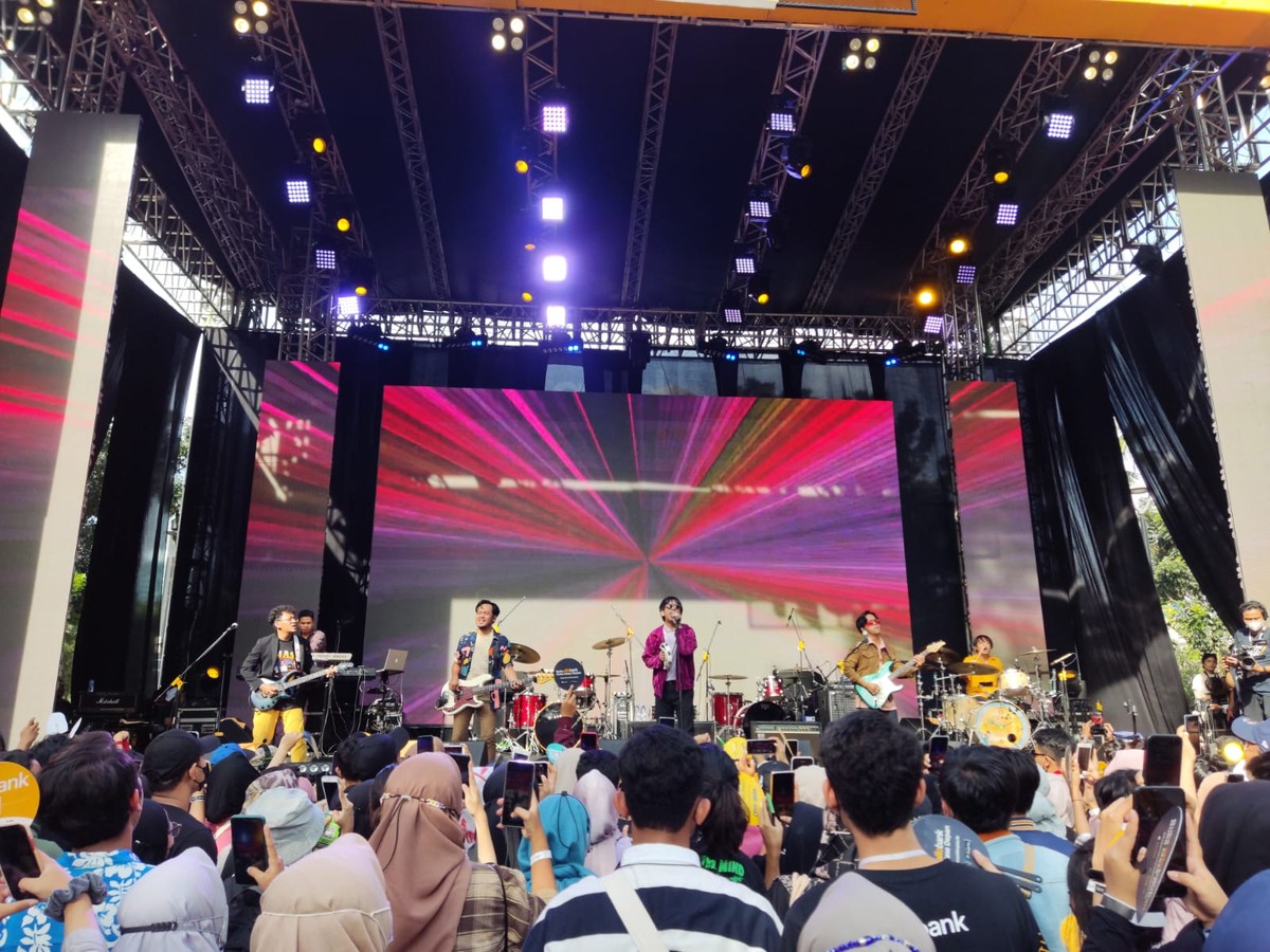 Suasana Allo Bank Festival Day 2