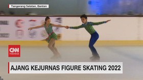 VIDEO: Ajang Kejurnas Figure Skating 2022