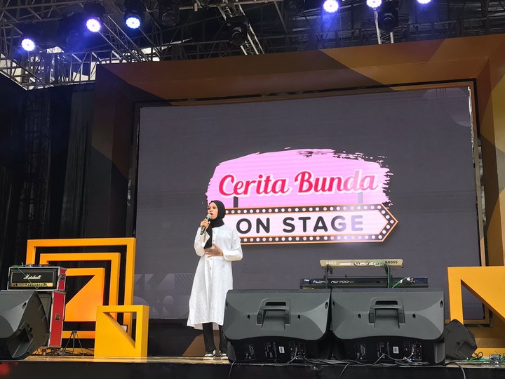 Cerita Bunda on Stage Allo Bank Festival