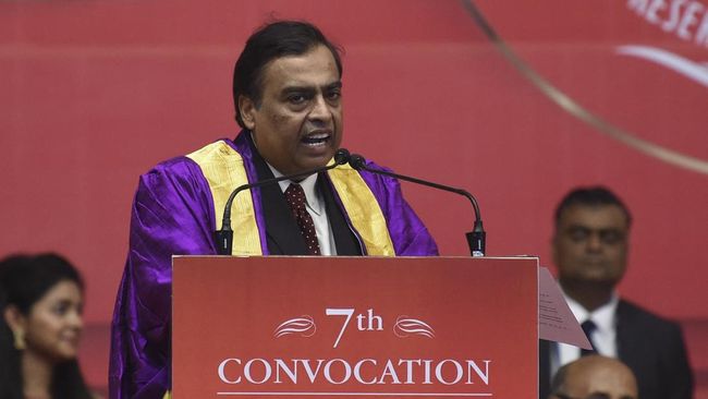 Profil Mukesh Ambani, Taipan India Habiskan Rp2,3 T di Pernikahan Anak