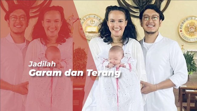 Putri Nadine Chandrawinata Dibaptis, Keluarga Dimas Anggara Ikut Hadir