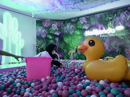 7 Potret Keseruan Hari Terakhir di Allo Bank Festival, Makin Banyak Hadiah dari HaiBunda Nih