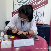 Allo Bank Fest 2022 Day 3: Bikin Ukiran Nama Cantik di Booth Beautynesia bersama Letter with Kate, Gratis!