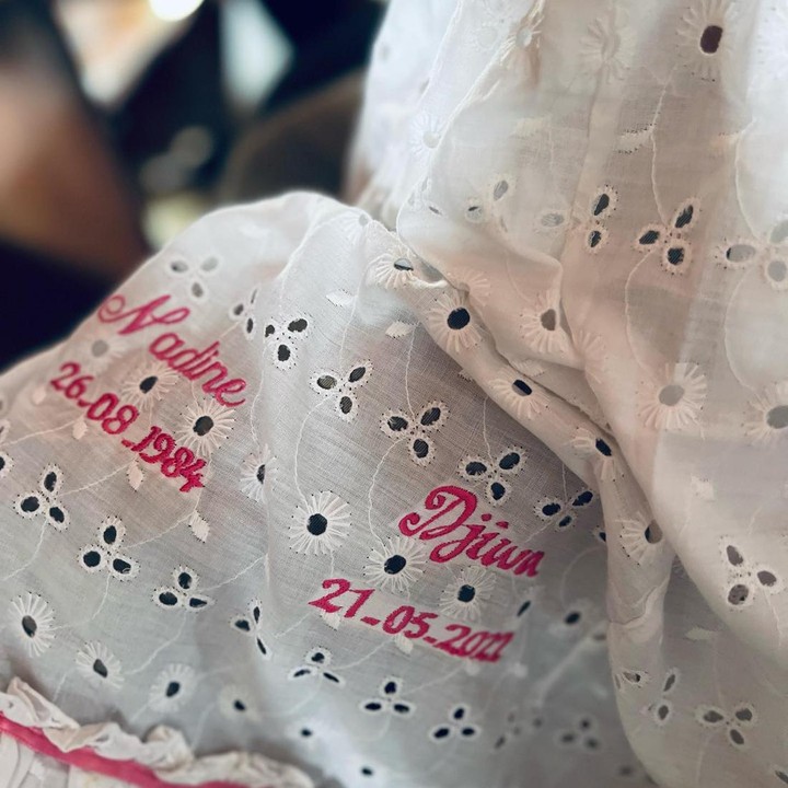 <p>Djiwa nampak mengenakan dress code milim Nadien yang dignakan di acara pembaptisannya 38 tahun silam. Mantan peteri Indonesia ini berdoa agar anaknya bisa menjadi 'garam dan terang' bagi orang-orang di sekitarnya. (Foto: Instagram @nadinelist)</p>