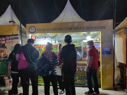 Lapak Nasgor Cak Abas Diserbu Pengunjung Allo Fest, Owner: Luar Biasa!