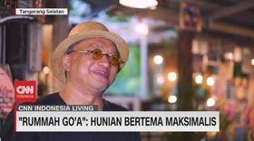 VIDEO: Uniknya Rummah Go'a yang Mengusung Tema Maksimalis