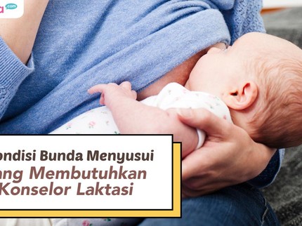 5 Kondisi Bunda Menyusui yang Membutuhkan Konselor Laktasi