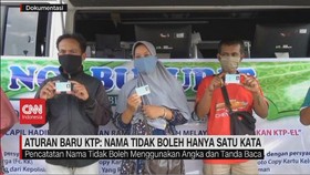 VIDEO : Aturan Baru KTP: Nama Tidak Boleh Hanya Satu Kata