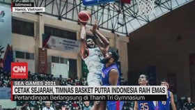 VIDEO: Cetak Sejarah, Timnas Basket Putra Indonesia Raih Emas