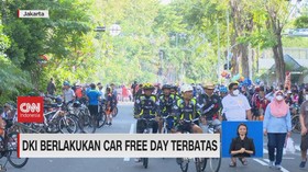VIDEO: DKI Berlakukan Car Free Day Terbatas