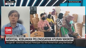 VIDEO: Editorial View: Menyoal Kebijakan Pelonggaran Aturan Masker