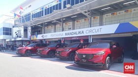 'Geber' Generasi Baru Honda HR-V di Sirkuit Mandalika