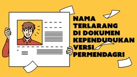 INFOGRAFIS: Nama Terlarang di Dokumen Kependudukan RI