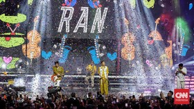 FOTO: Meriah Aksi RAN di Akhir Special Shows Allo Bank Festival 2022