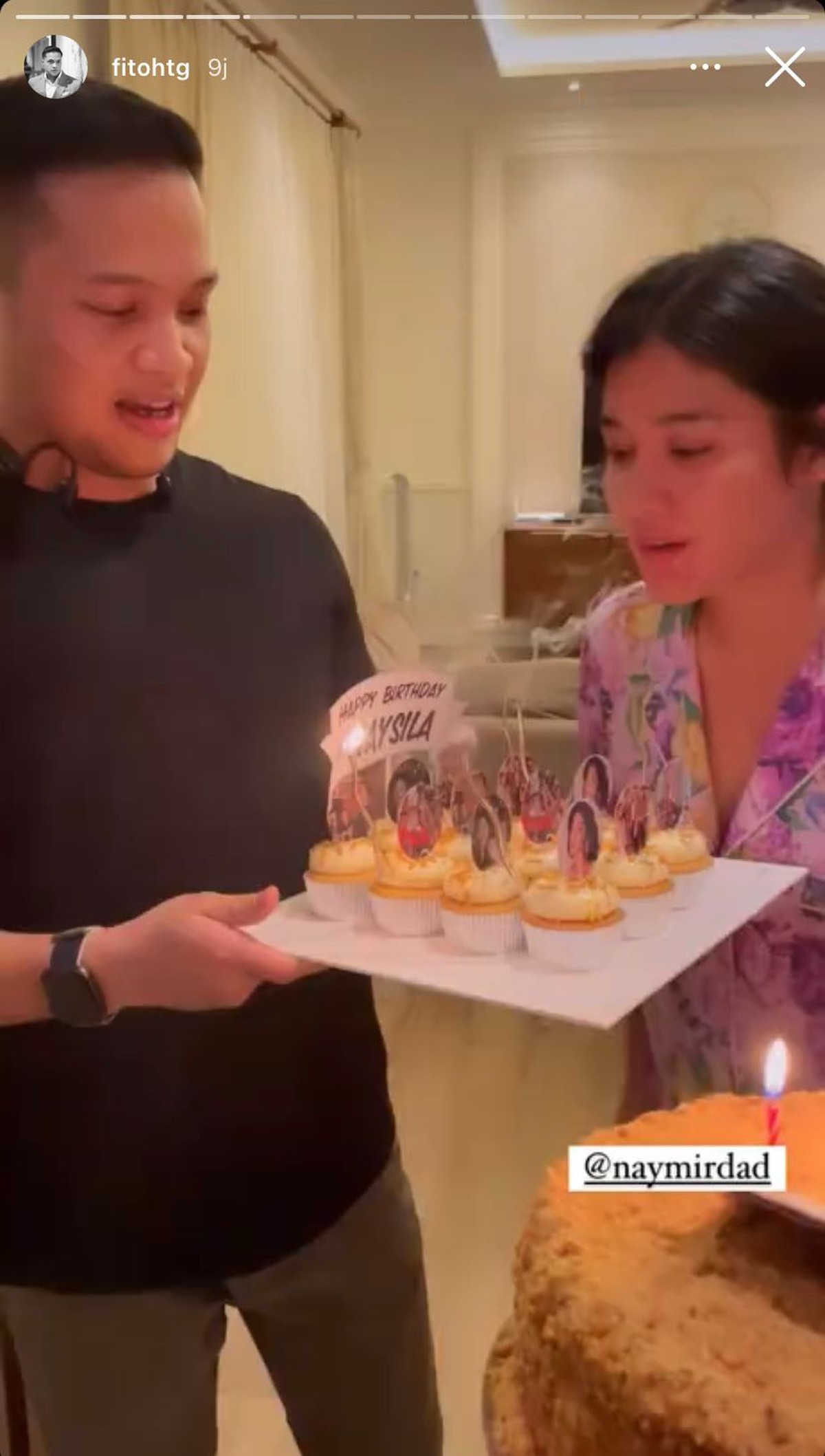 Naysilla Mirdad dan Arfito Hutagalung