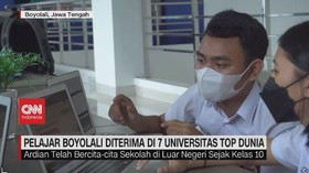 VIDEO: Pelajar Boyolali Diterima di 7 Universitas Top Dunia