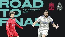 INFOGRAFIS: Road to Final Liga Champions Liverpool vs Madrid