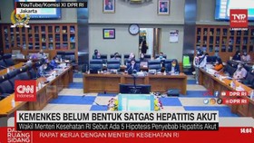 VIDEO: Kemenkes Belum Bentuk Satgas Hepatitis Akut