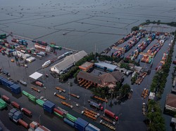 Seluruh Kawasan Pantura Jateng Terendam Banjir Rob