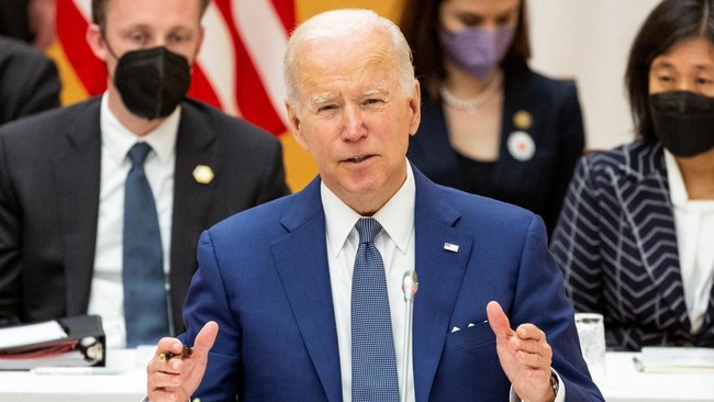 Presiden AS Joe Biden percaya diri negaranya tak akan terjerambab ke dalam jurang resesi meski sedang dihantui lonjakan inflasi.