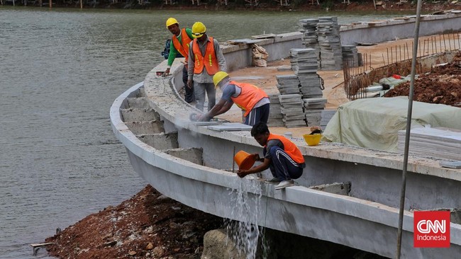 Jokowi mengatakan anggaran renovasi Taman Mini Indonesia Indah mencapai Rp1,1 triliun karena perbaikan yang dilakukan pemerintah besar-besaran.