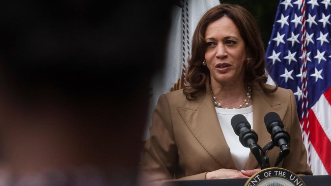 Dengan Mendapat Dukungan Kuat Biden, Kamala Harris Bertekad Melawan Donald Trump dalam Pemilu