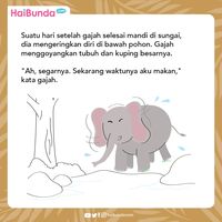 Cerita Nusantara Semut Cerdas & Gajah Yang Sombong - 1