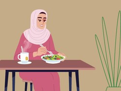 Mulai Pola Makan Sehat Usai Khilaf Santap Hidangan Lebaran