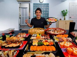 Jawara Makan Ini Punya Impian Aneh, Ingin Dilarang Masuk ke Restoran AYCE dan Buffet