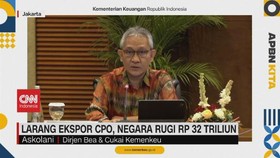 VIDEO: Larang Ekspor CPO, Negara Rugi Rp 32 Triliun