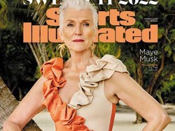 Ibu Elon Musk Jadi Model Pakaian Renang Tertua untuk Majalah Sports Illustrated