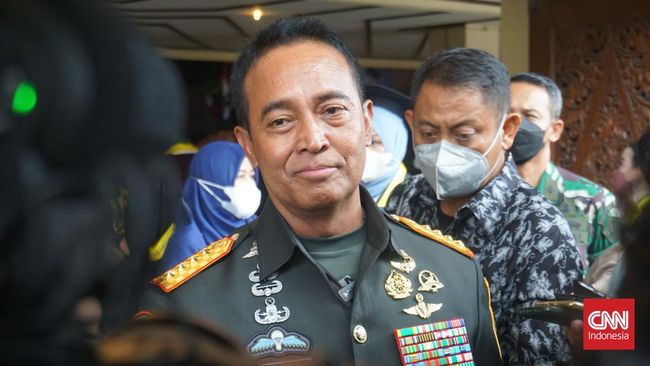 Panglima TNI Jenderal Andika Perkasa mengubah syarat tinggi badan dan batas umur dalam penerimaan calon taruna-taruni TNI 2022.