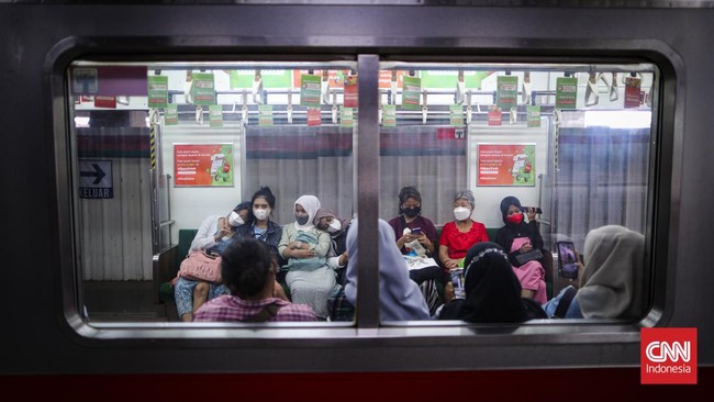 FOTO: Perubahan Rute Perjalanan KRL di Stasiun Manggarai