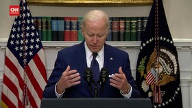 VIDEO: Duka Joe Biden Lihat Korban Penembakan Texas