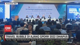 VIDEO: Travel Bubble di Ajang GPDRR 2022 Dihapus