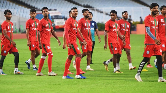 Timnas Bangladesh dilanda badai cedera jelang menghadapi Timnas Indonesia pada pertandingan uji coba.