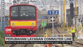 VIDEO: Perubahan Layanan Commuter Line