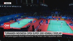 VIDEO: Turnamen Indonesia Open Super 1000 Kembali Digelar
